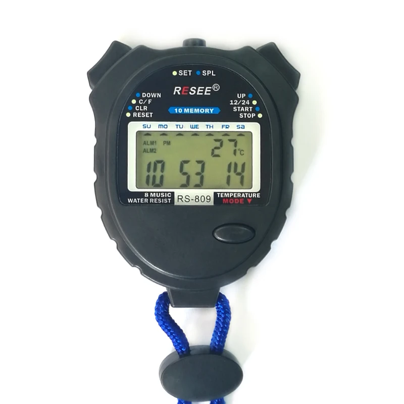 waterproof watch with countdown timer