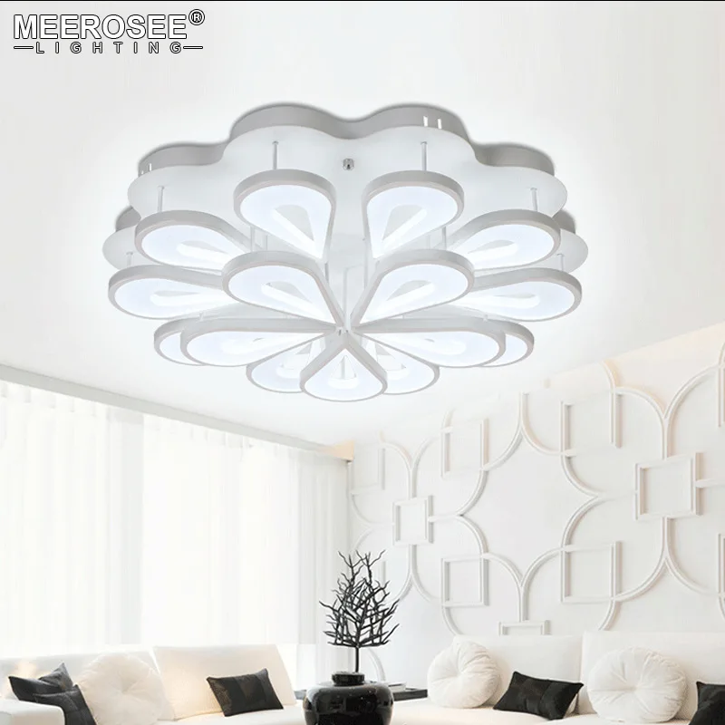 Modern Acrylic LED Round Ceiling Lamp Creative Water Droplets Ceiling Light for Dinning Living Room MD85153