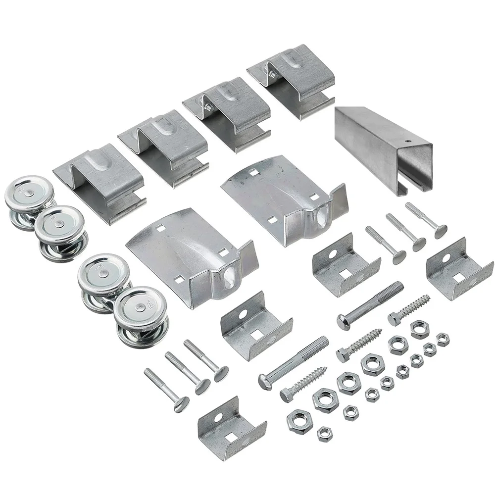 Farmhouse Sliding System Black Box Rail Heavy Duty Barn Hardware