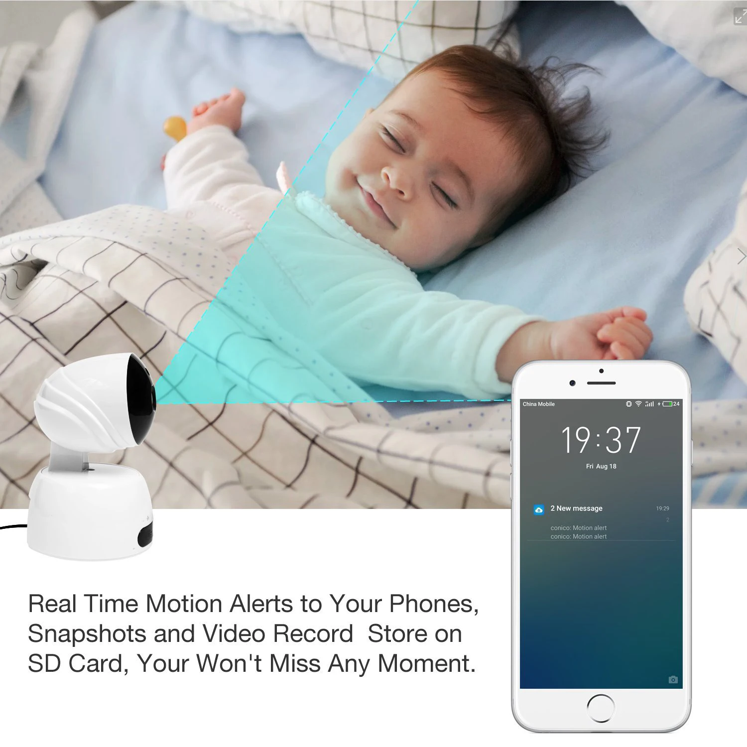 cloud baby monitor one time fee or monthly charge