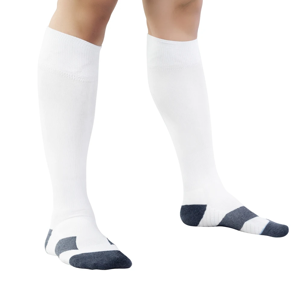 Basketball Football High Knee Socks Athletic/Over The Knee Socks/Pure Color Nylon Socks