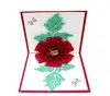 wholesale paper crafts 3D greeting card flower design