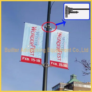 Adjustable Highway Ad Banner Bracket