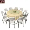 best 5ft plastic round banquet folding tables and chairs for sale