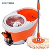 Bekahos New 4 Drives Orange Color Dolphin Mop 360 Roto Mop Household Cleaning Mop