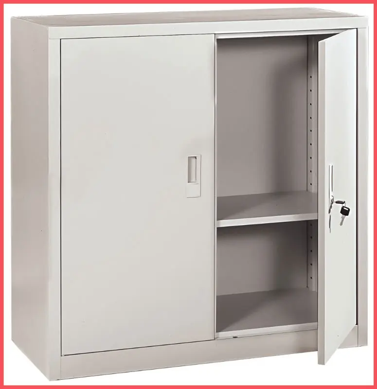 2 Doors Short Metal Kitchen Cabinet Storage Locker Buy Kitchen