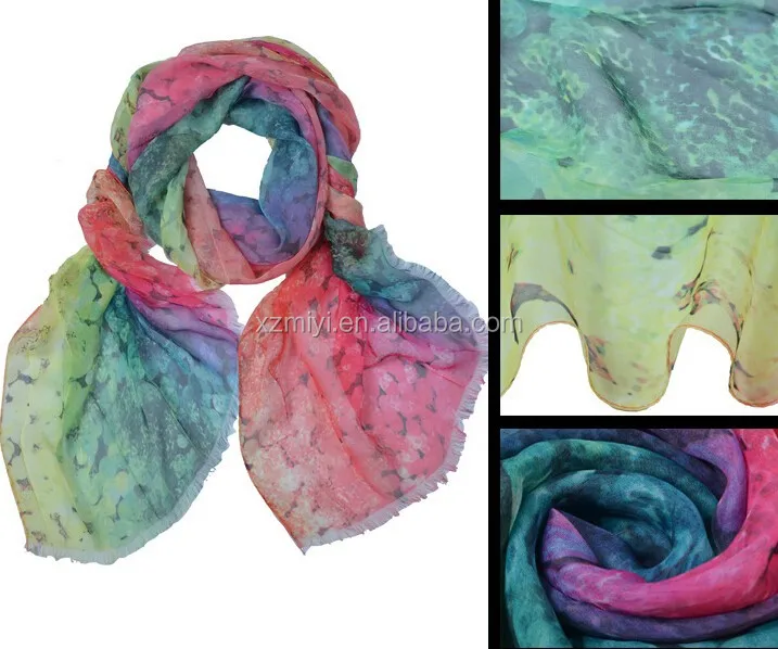 Nuevo diseño de la manera india pashmina fulares al por mayor