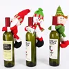 hot on sale personalized OEM wine bottle cover christmas ornaments crafts