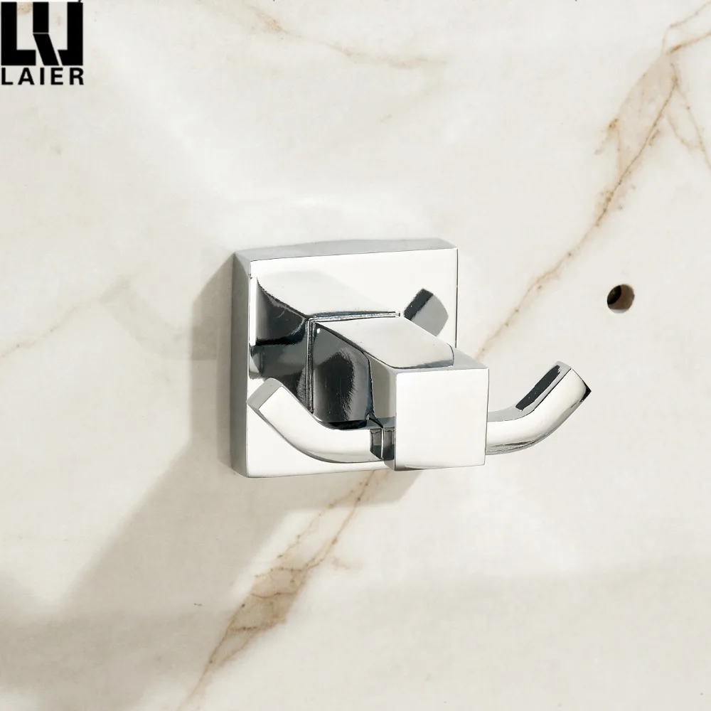 Bathroom Towel Hook Chrome Plated Wall