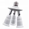 Triple Light Socket Splitter Adapter 3-in-1 E26 E27 Light Bulb Socket Splitter