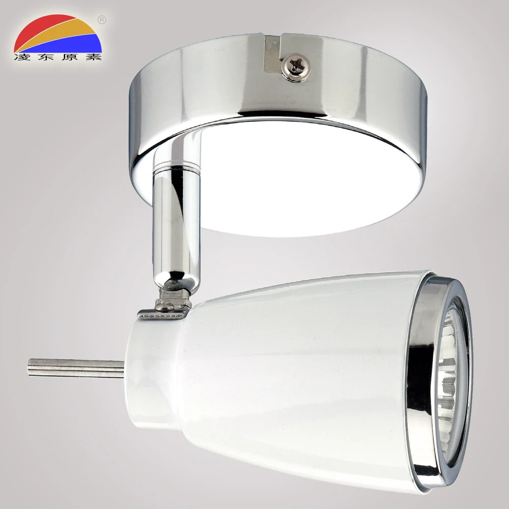 Single Way Head Iron Spotlight Spot Light Lamp Fixture Fit Gu10 Spot Light Lamp Fixture Fit Gu10