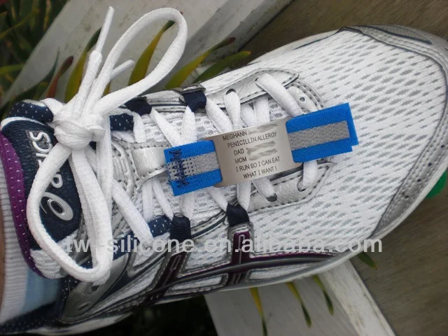 
Hot sale sport shoe tag with emergency shoe tag 