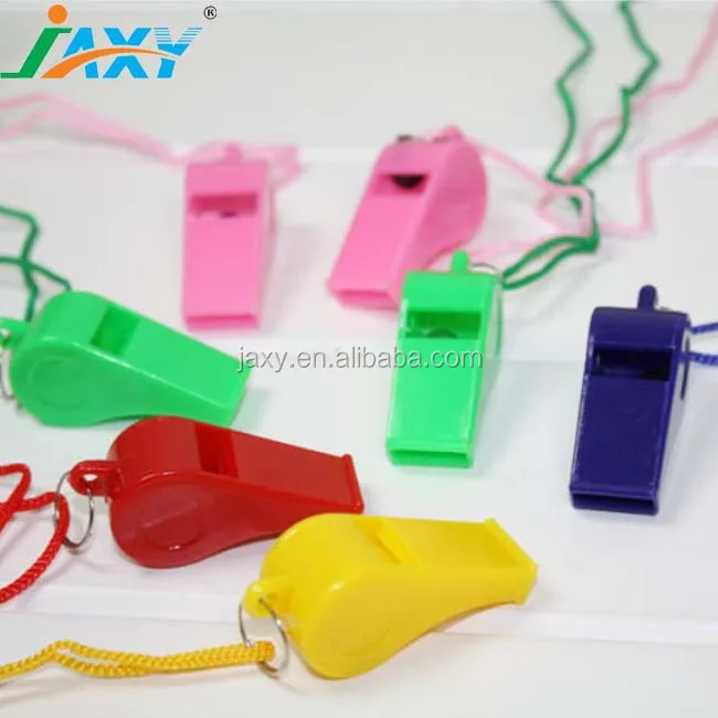 Plastic Sports Ball Whistles With Lanyard,Soccer Ball Whistles For