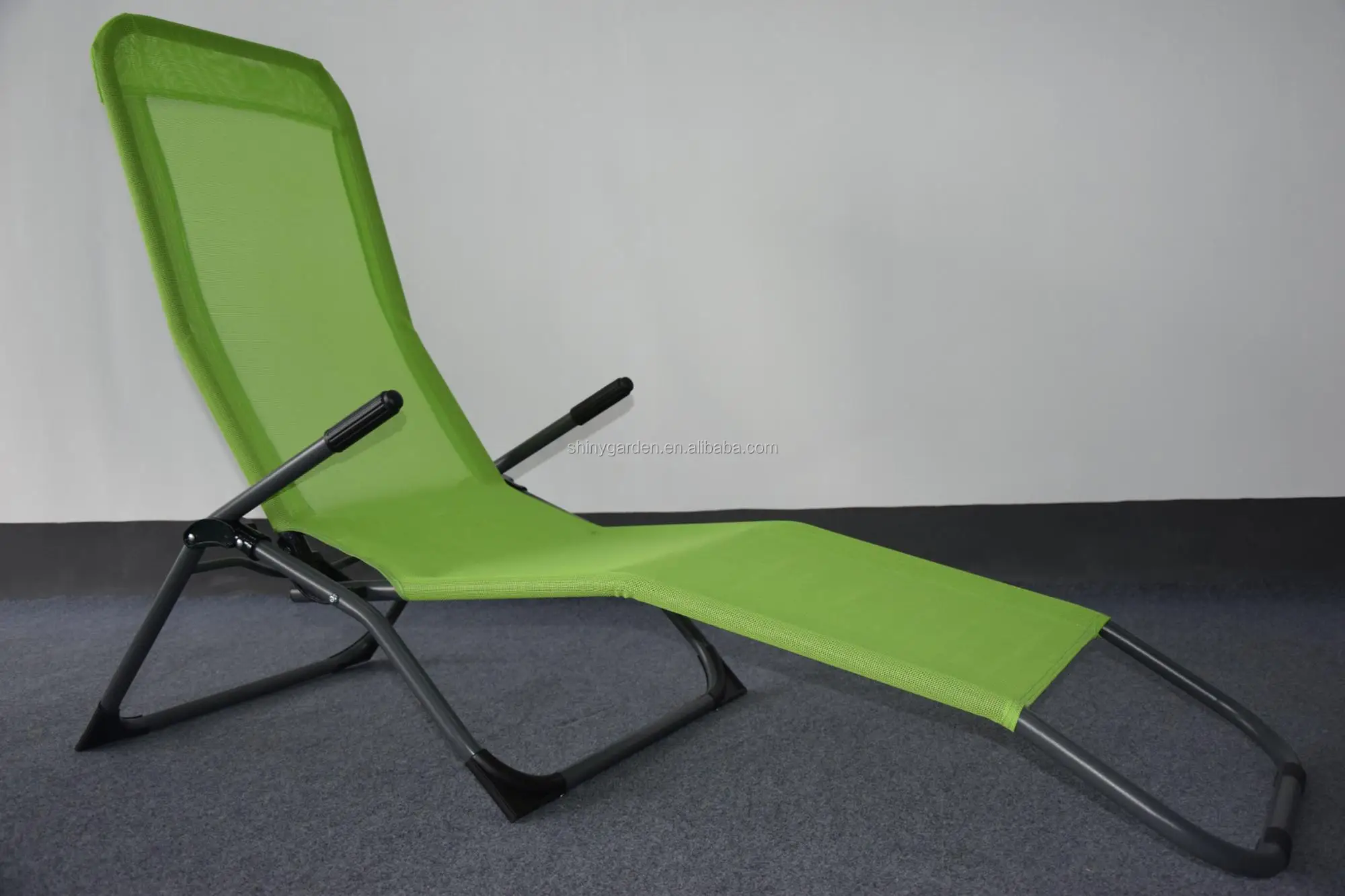 Outdoor Garden Furniture Rocker Sun Lounger Cream Sun Chair Sunchair