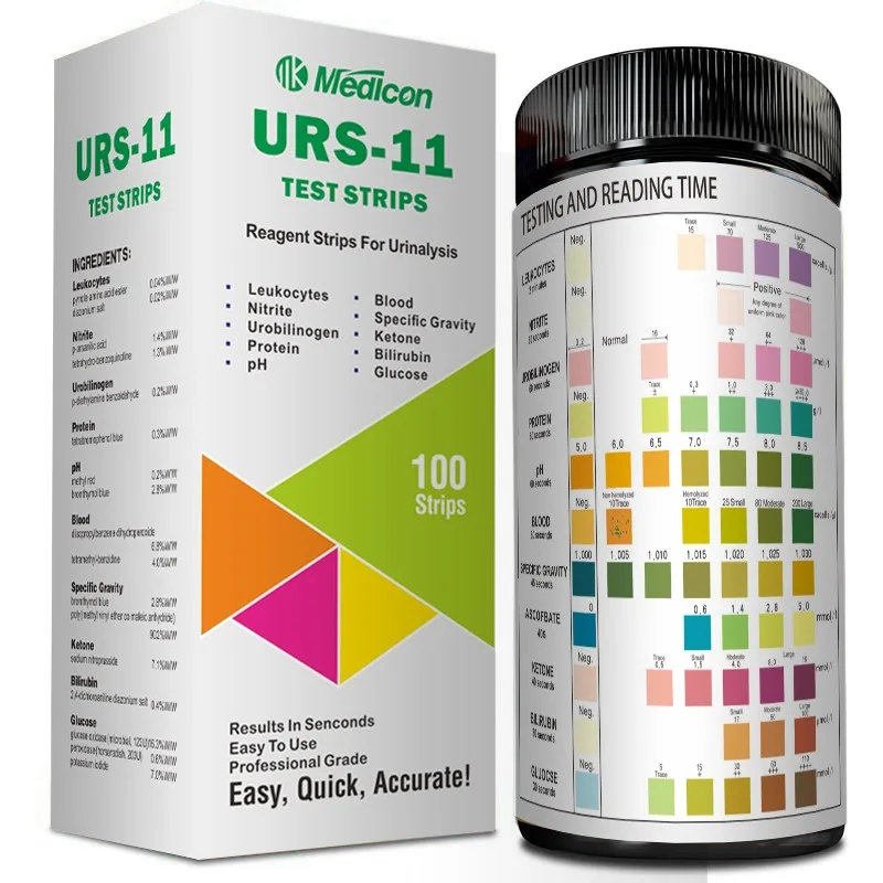 Urinary Tract Infection Uti Test Strips Positive For Leukocytes