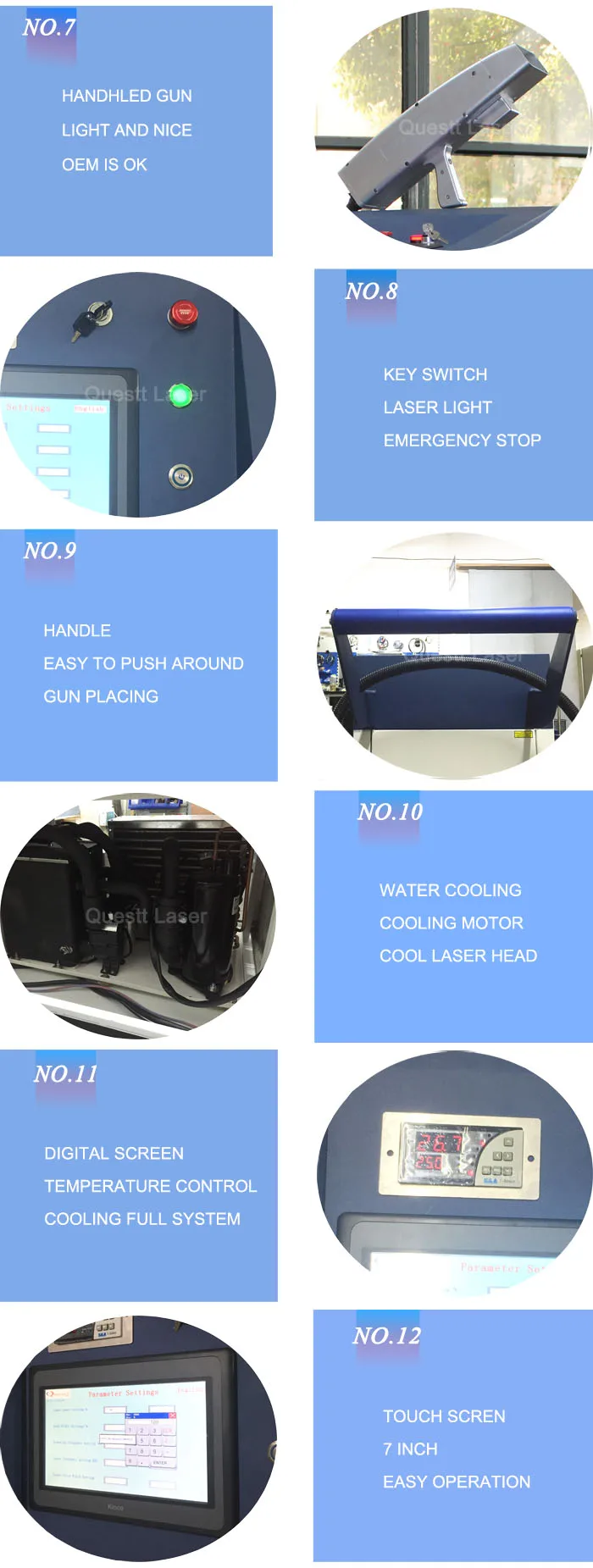 2- 500W IPG laser cleaning
