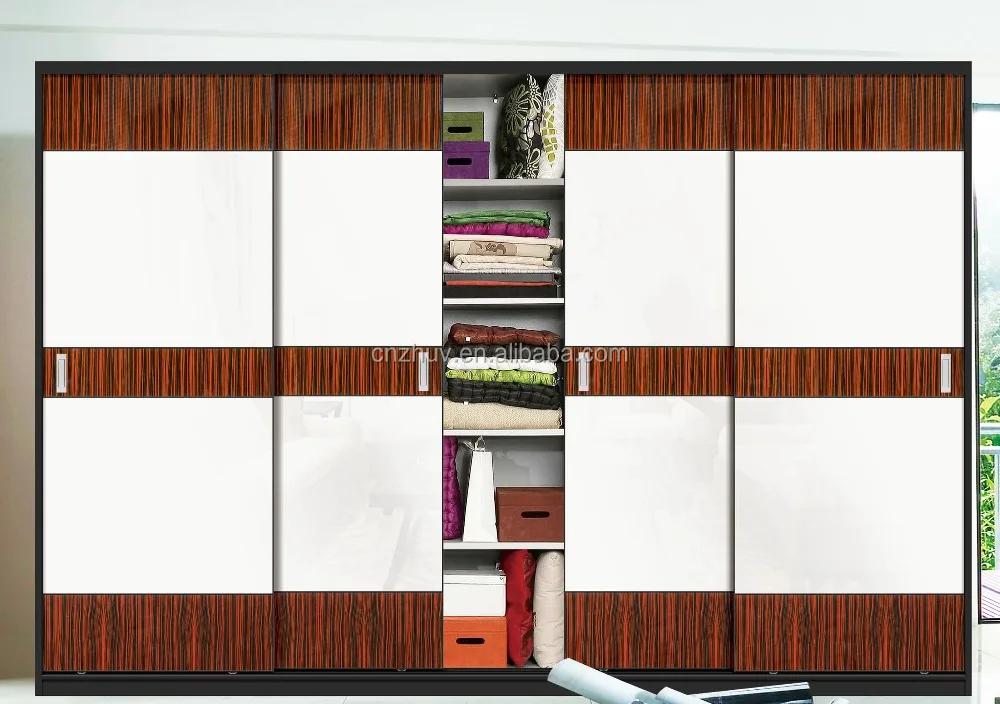 schlafzimmerschrank design lackiertem glas kleiderschrank