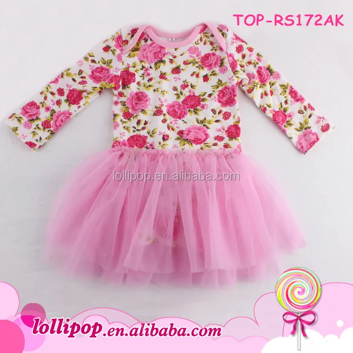 2017 Latest Children Birthday Dress Designs Gold Number Big Bow 1 Year
