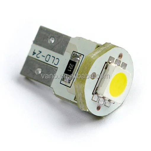 Superior CE Approved Wedge t10 5w5 Car Led Auto Bulb