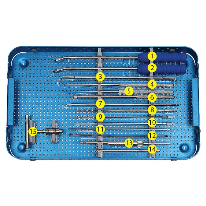 优质骨科手术器械颈椎后路固定系统器械套装器械骨科