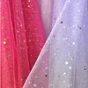 polyester different types of embroidery net tulle fabric fishing filter mesh fabric for girl skirt