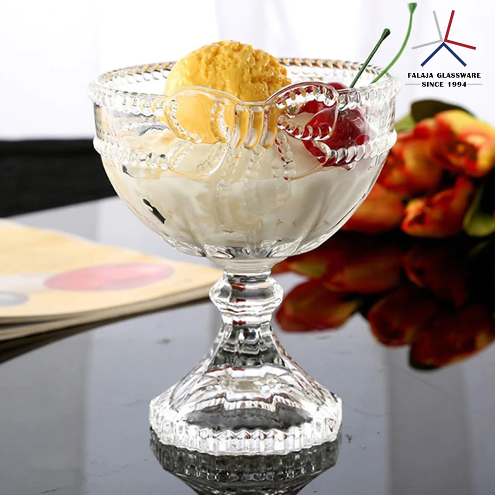 Falaja Ice Cream Glass Bowl For Cold Drinking Shop Cup - Buy Ice Cream ...