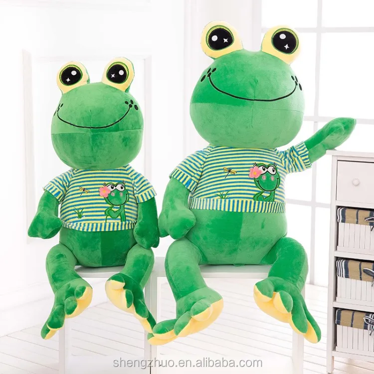 cute plush frog