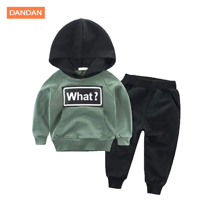 2019 kids custom wholesale fashion screen printing knit  tracksuits