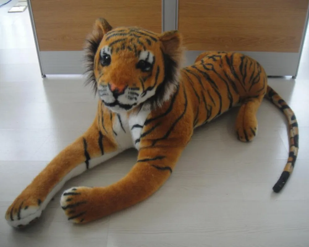 realistic stuffed tiger