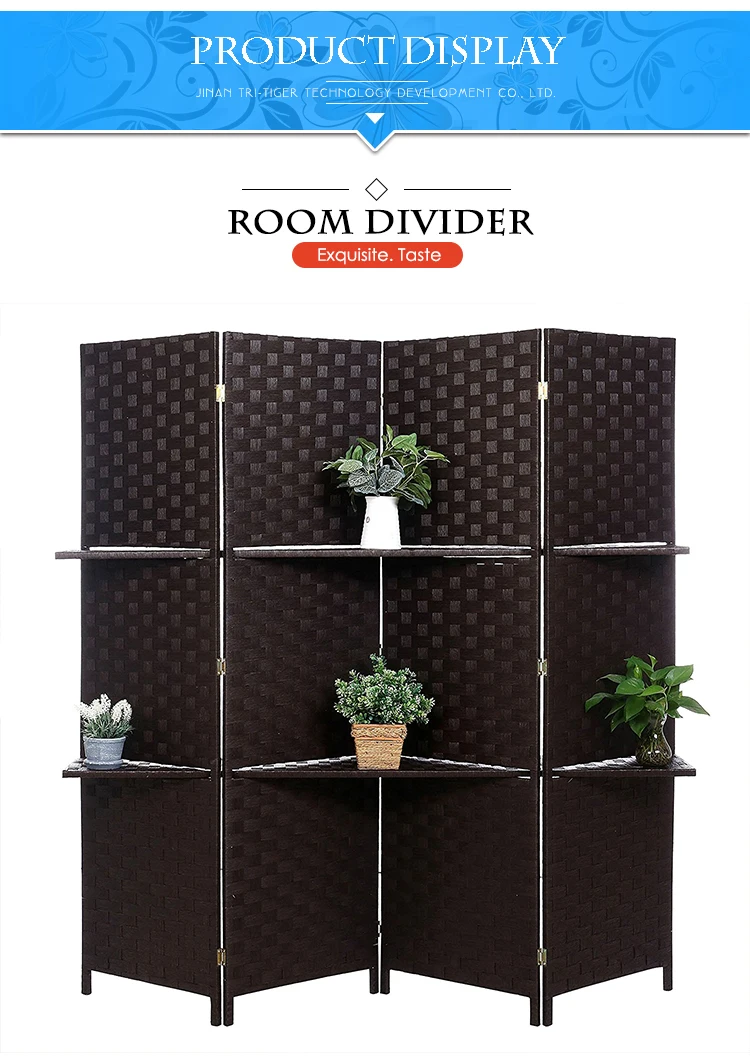 4 Panel Divider Sliding Wall Wooden Foldable Living Room Screen Buy