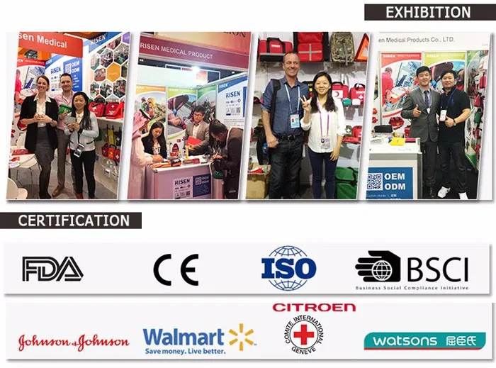 Emergancy Medical First Aid Kits Waterproof First Aid Kits Bags CE FDA approved (16)