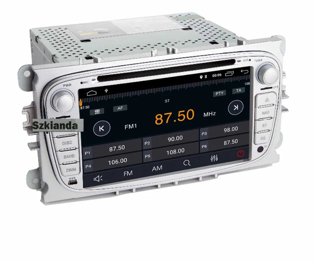 Sale Car Multimedia Player Android 9.0 GPS 2 Din car dvd player for FORD Focus S-MAX Mondeo C-MAX Galaxy wifi car radio bluetooth DVR 31