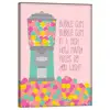 Pink bubble gum Cartoon decorative canvas print poster wall art painting for home decor