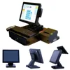 Cheap and hot dual screen 15" casher register
