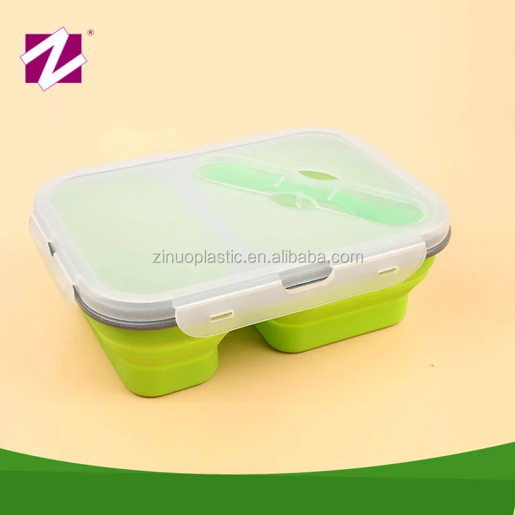 Custom Logo Warmer Bento Divider Food Packaging Box Silicone Lunch