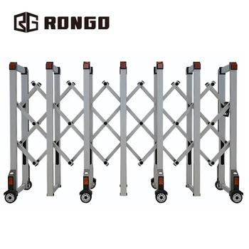 Rongo Aluminum Accordion Manual Simple Sliding Gate Design - Buy
