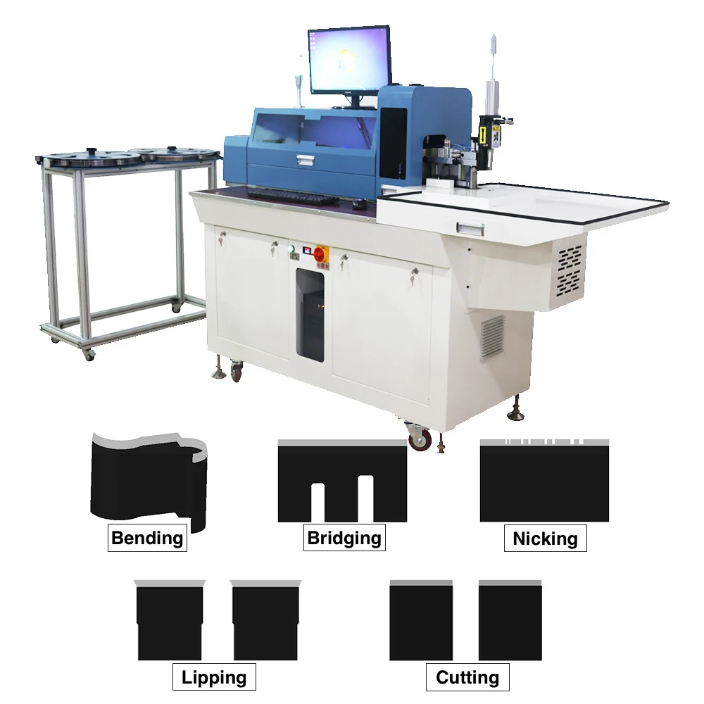 Abma850 Steel Rule Blade Die Bending Machine For High 50mm 60mm Hight