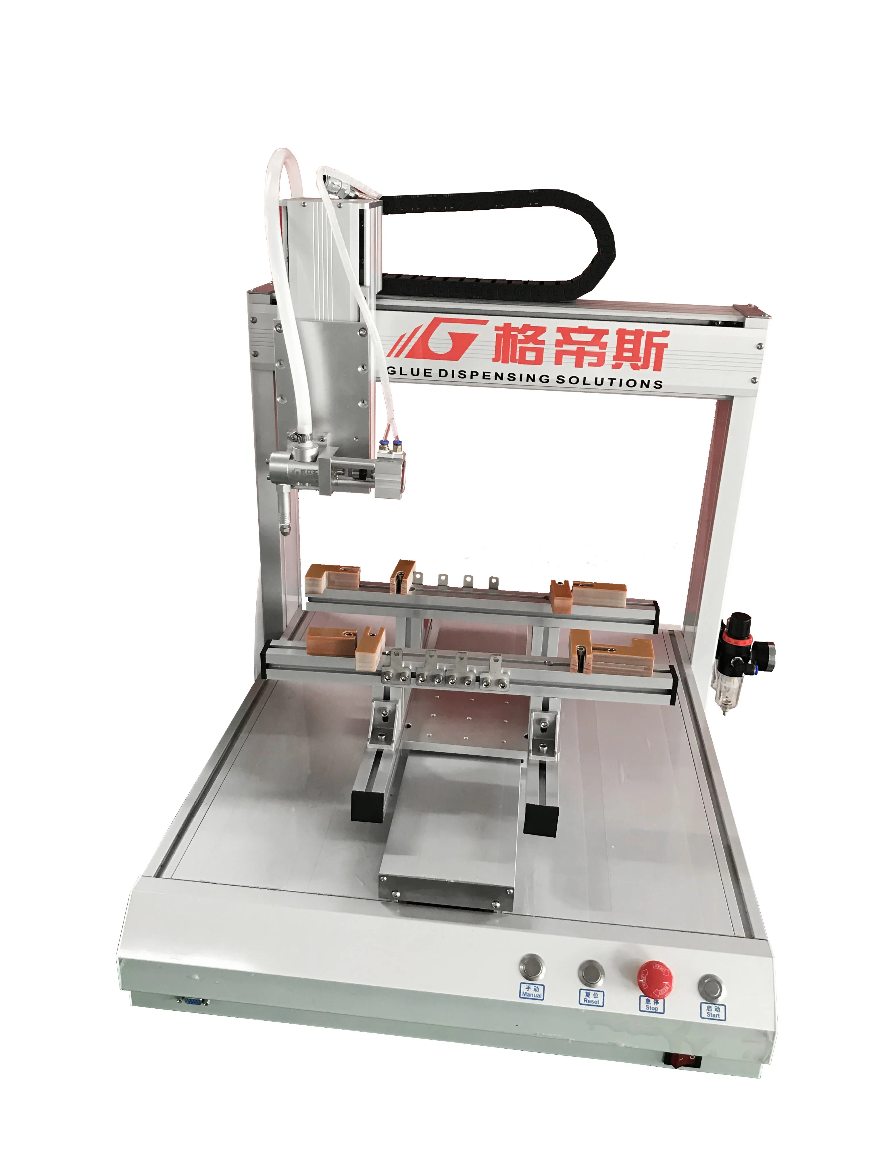 Threeaxis Glue Dispensing Machine For Outdoor Lights Gluing Automatic