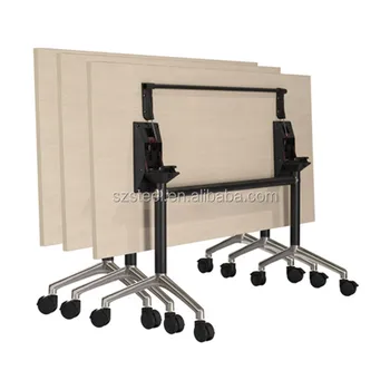 Modern Fashionable Mdf Folding Table Office Foldable Modern Fashionable Mdf Folding Table Office