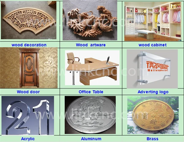 Multifunctional 1325 1530 pcb metal cutting Wood cnc router machine