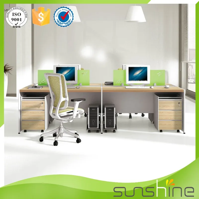 Office Partition Workstation Computer Desk Willow Tabletop 4 Seats Funiture China Supplier (5).jpg