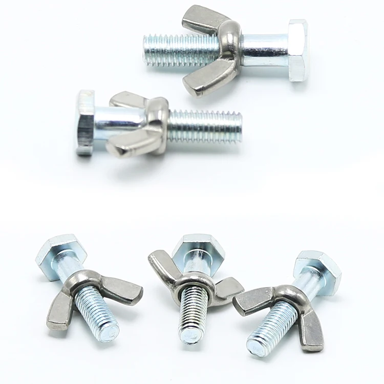 Ss Folding Hardware Wing Butterfly Bolt And Nut - Buy Butterfly Screws ...