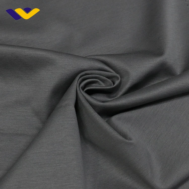 Cotton 100% knitted organic elastic fashionable tissue textile percale mercerized knit fabric