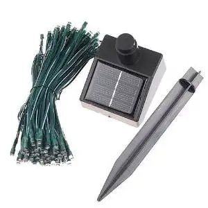 (USA Warehouse) 100 LED Solar String Lights Decoration For Christmas Tree Party Garden White -/PT# HF983-1754345113