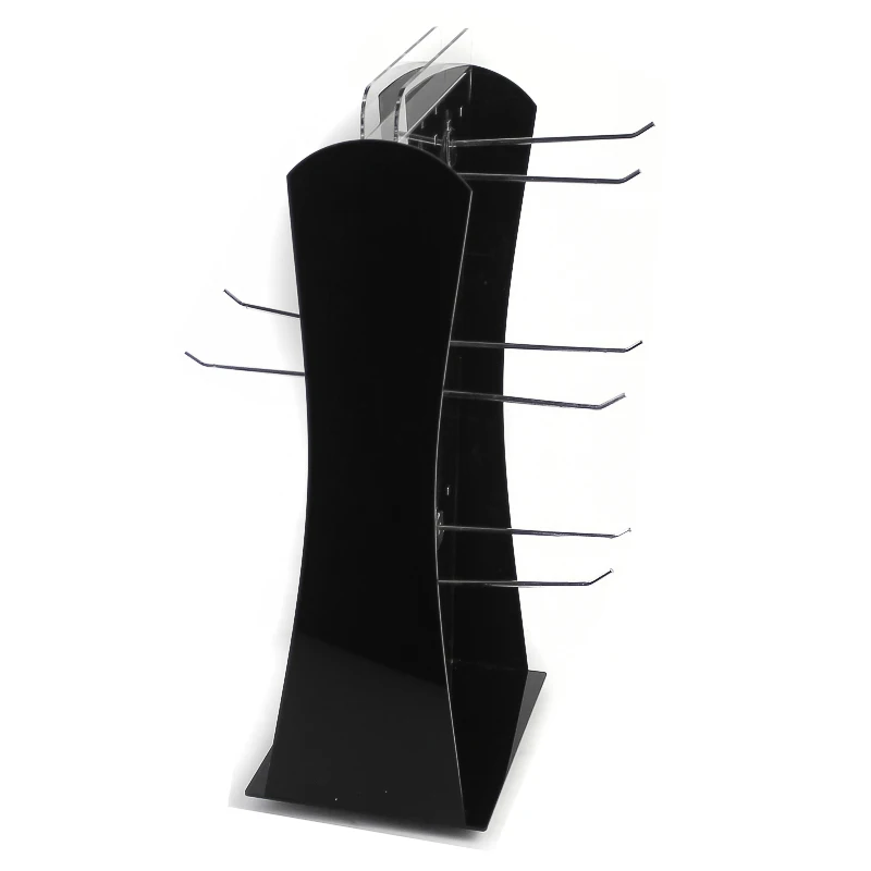 Custom Cell Phone Accessory Display Rack With Hook Acrylic Rack Display