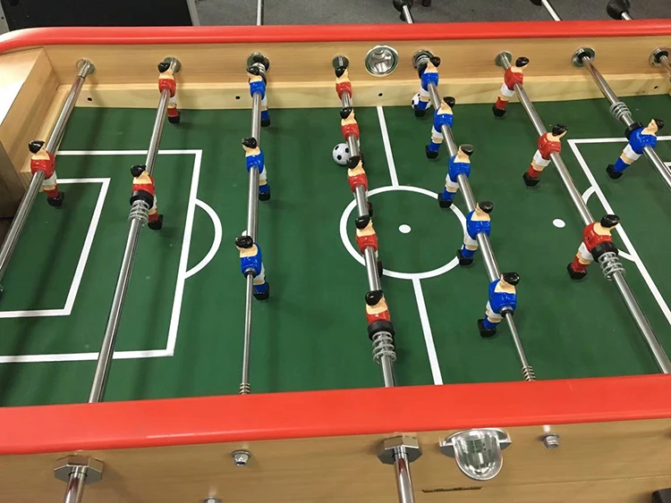 Szx 60" French Foosball Table Coin Operated Attractive Coin Operated