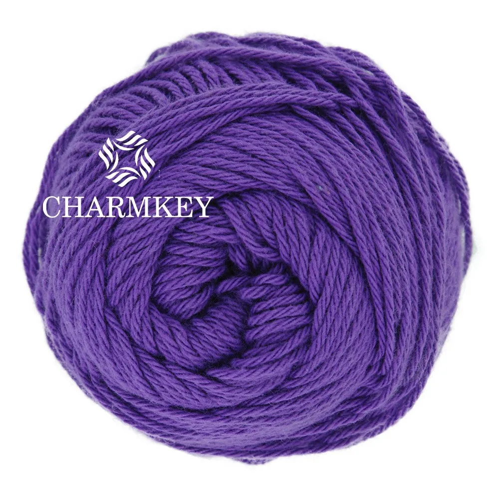 Charmkey 100 Cotton Yarn For Hand Knitting Buy Hand Knitting Cotton