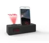 2018 NEWEST creative gifting LCD clock with projector and mobile phone holder Home Decoration projector Clock S2097