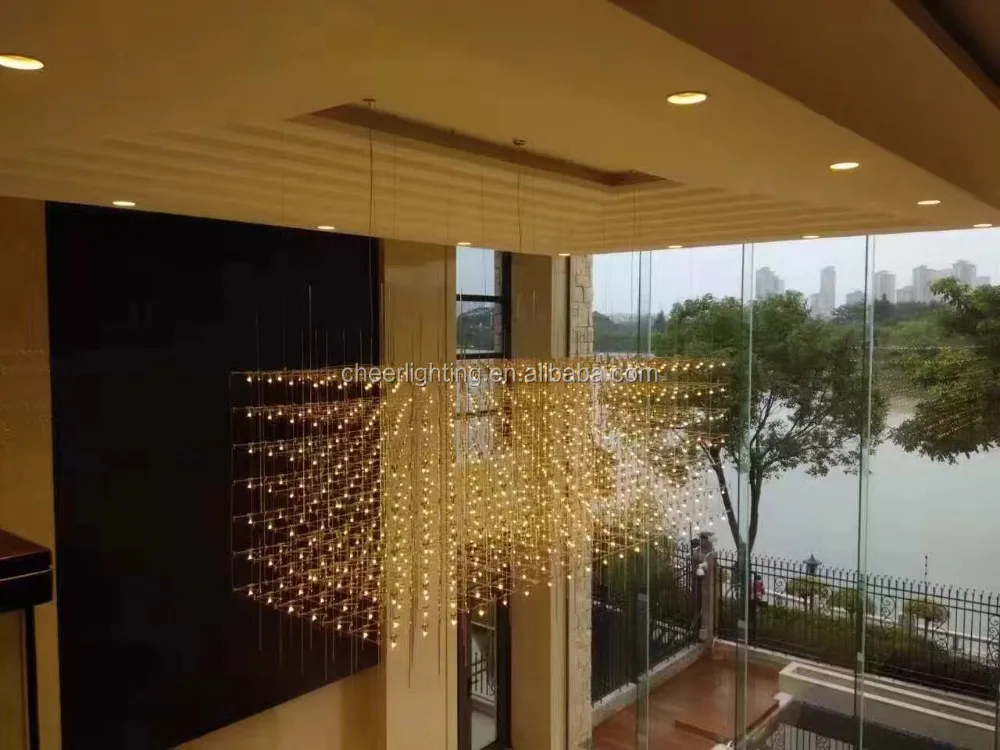 Modern Led Quasar Universe Square Chandelier Hotel Project Lighting Light Product On Alibaba Modern Led Quasar Universe Square Chandelier Hotel Project Lighting Light Product On Alibaba