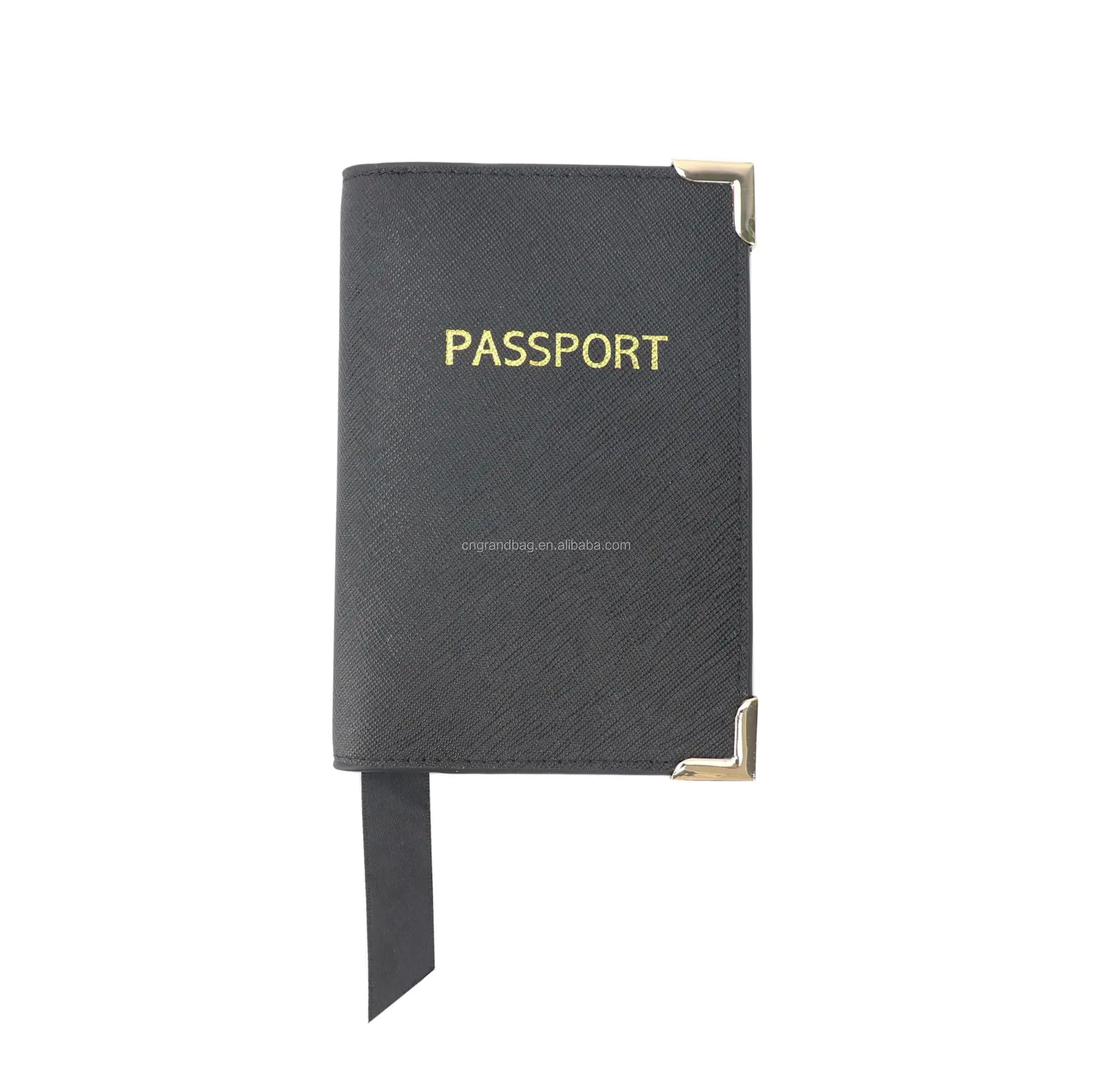 saffiano leather passport holder